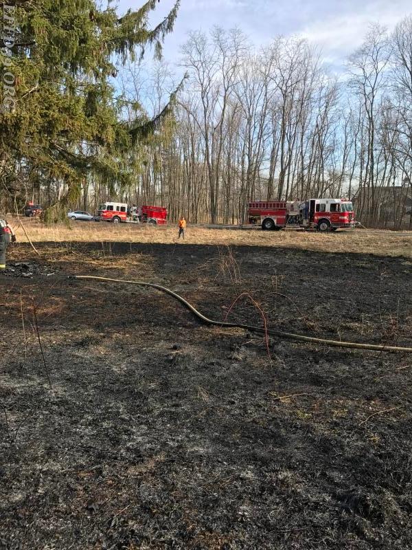 4/10/17 Brush Fire 30 Cannon Ln 3911&3915 engines working at brush fire.